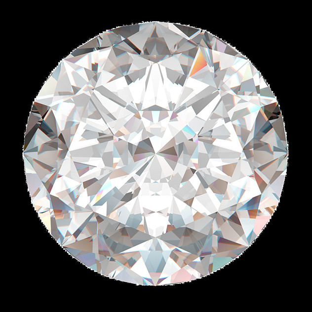 Lustour Round Diamond Alternative